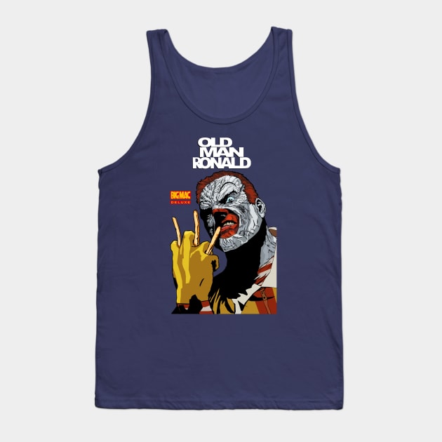 Old Man Ronald Tank Top by TGprophetdesigns